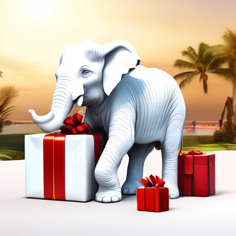 Presentes de Elefante Branco por Menos de 1 Dólar para sua Festa de Troca de Presentes