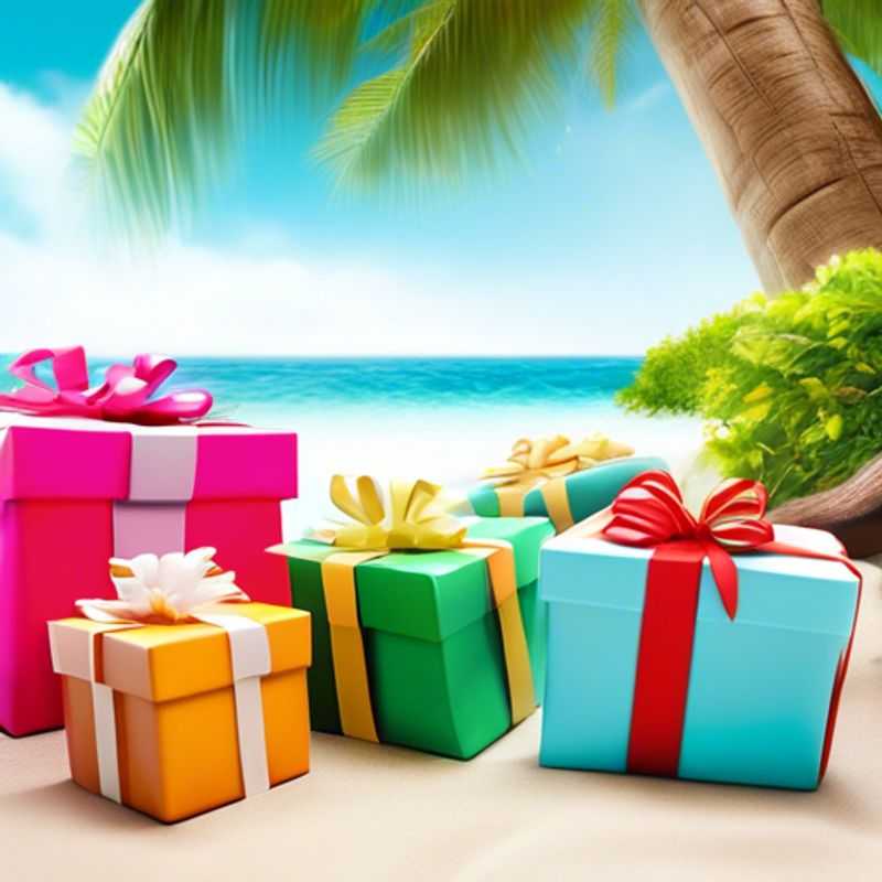 A colorful array of gifts, all priced at $1 or less.