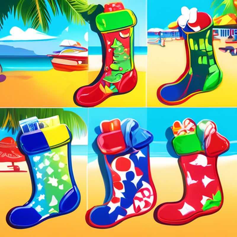 A colorful array of stocking stuffers, all priced under $1, perfect for finding budget-friendly gifts this holiday season.