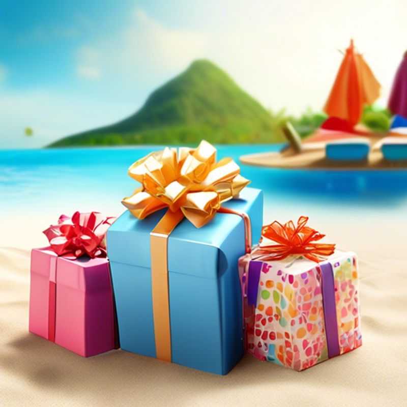 A table filled with colorful and fun $1 birthday gifts, perfect for finding the perfect present without breaking the bank.
