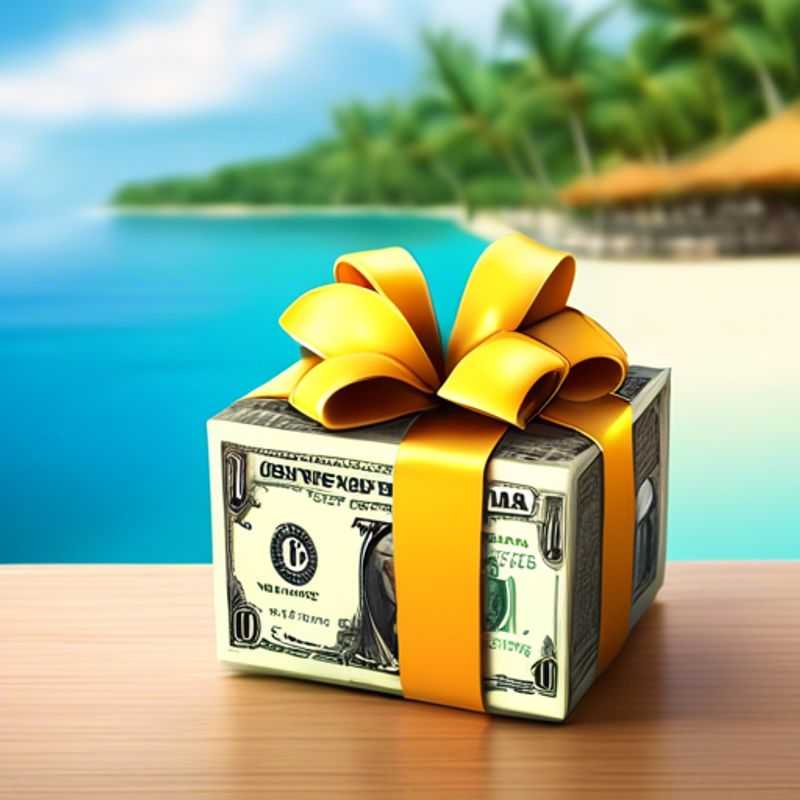 Colorful assortment of one dollar gifts displayed creatively for budget-friendly shopping.