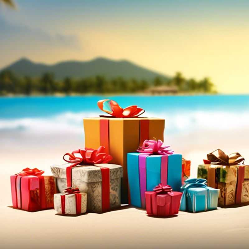A colorful assortment of inexpensive gifts, all under $1.