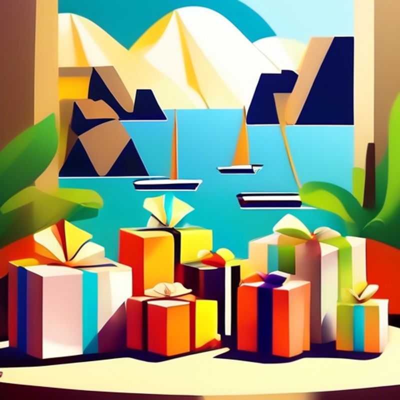 Assortment of small gifts, each priced under one dollar.