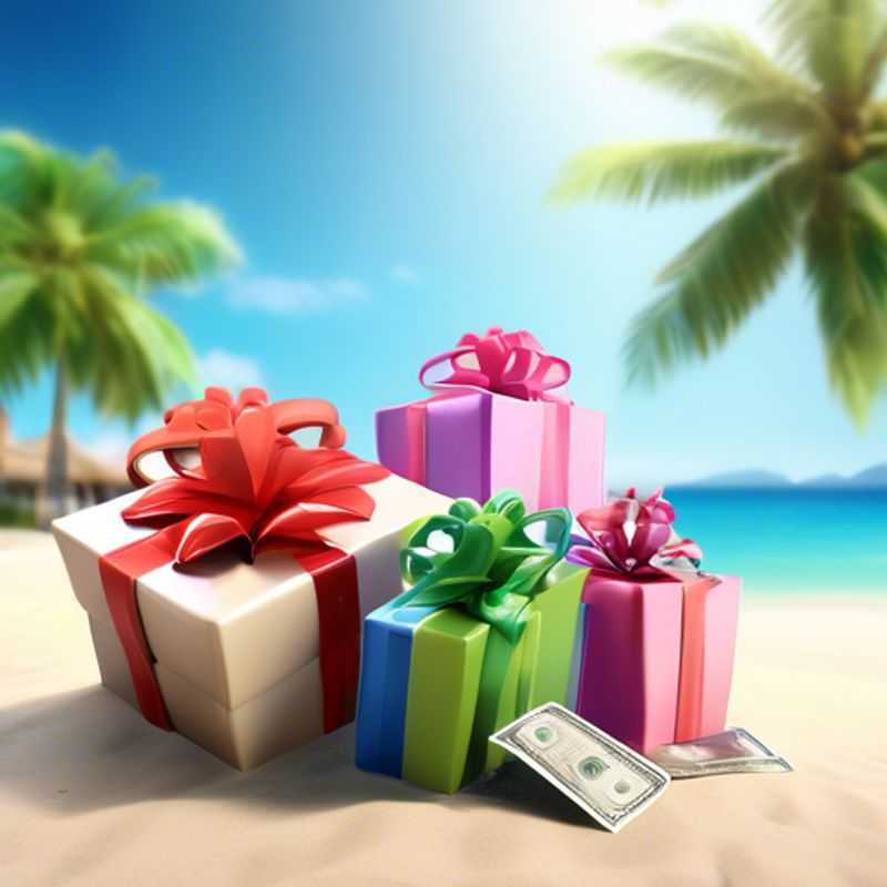 A colorful assortment of one dollar gifts, perfect for stocking stuffers or small gifts.