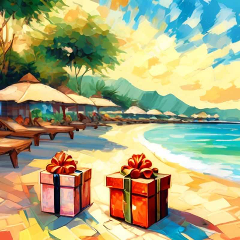 A colorful assortment of gifts, all priced under $1, perfect for stocking stuffers or small gestures.