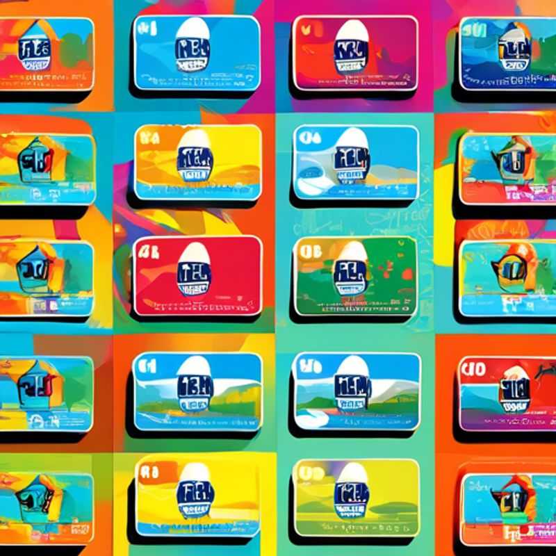 A stack of $1 gift cards, ready to be used for some exciting deals.