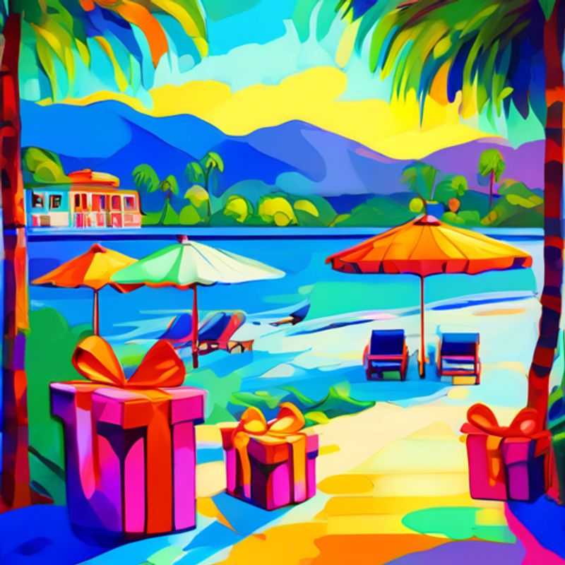 A colorful assortment of inexpensive gifts, all for under a dollar!