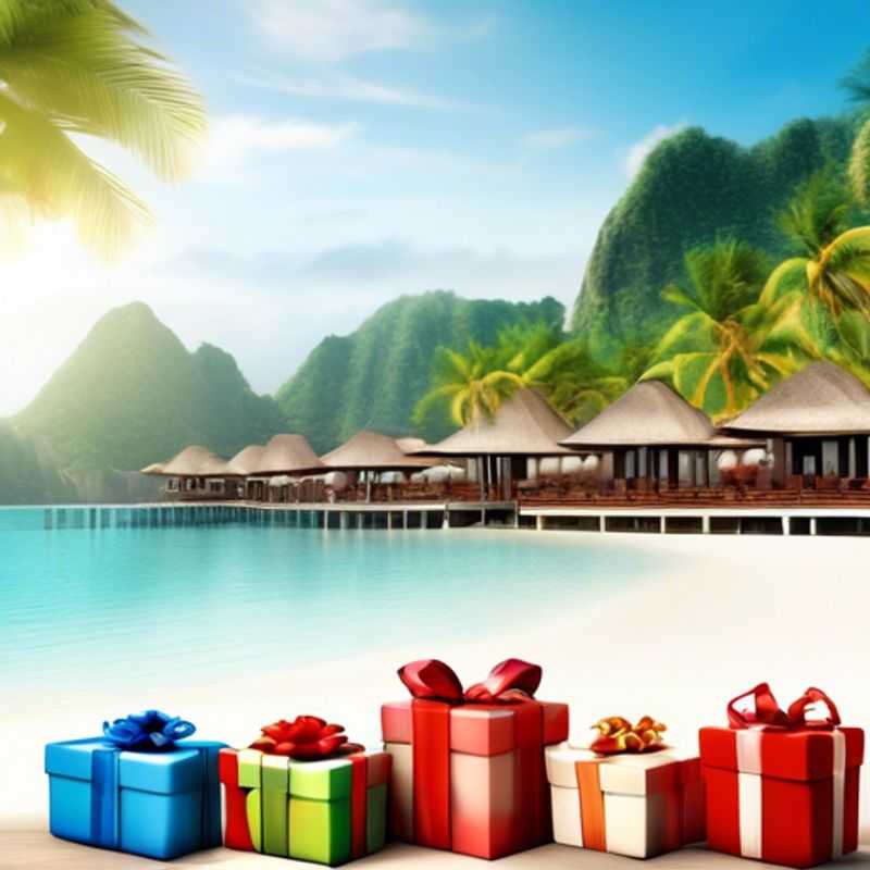 A table of colorful and fun gifts, all priced below $1!