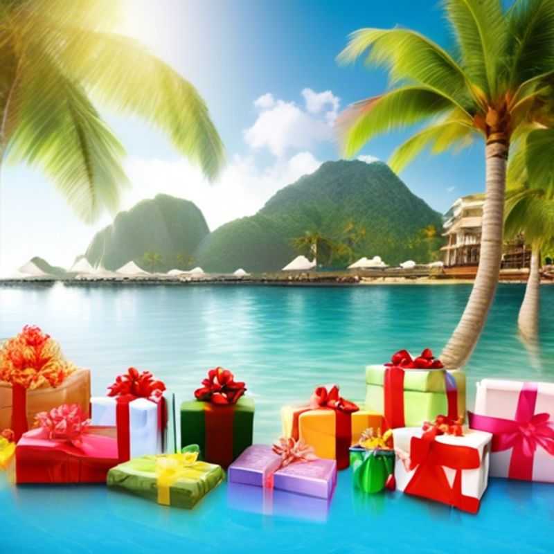 A colorful assortment of budget-friendly gift ideas, all under $1.
