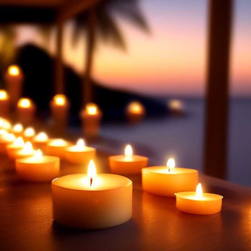 Verifique se há velas temáticas de época ou de feriado que podem estar com desconto