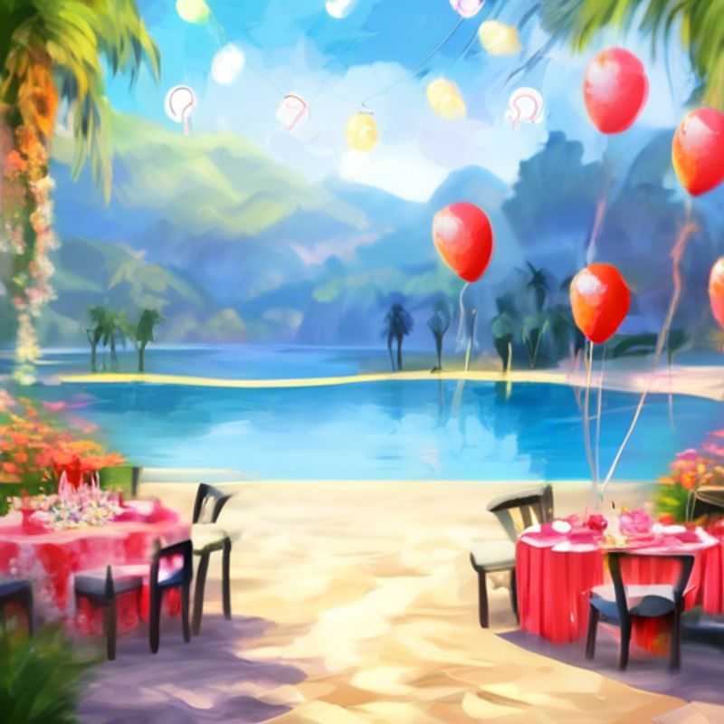 Colorful party favors under 1 dollar displayed on a festive table setting.