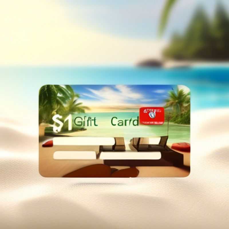 A stack of $1 gift cards, ready to unleash your inner bargain hunter.