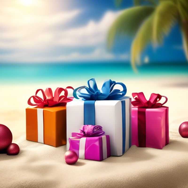 A table filled with an assortment of inexpensive gifts, all priced at just one dollar.