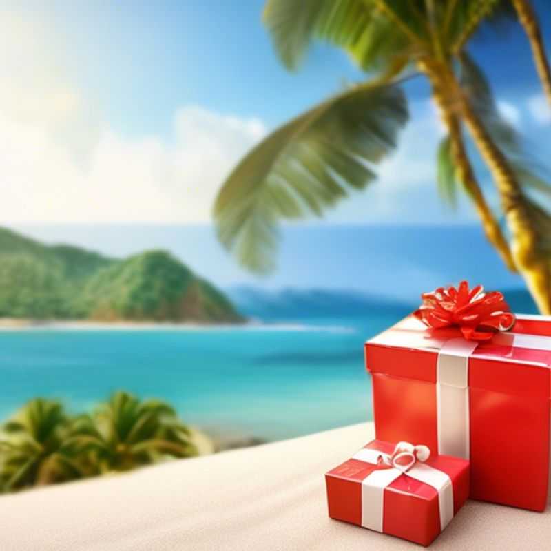 A single, perfectly wrapped gift, ready to be discovered.