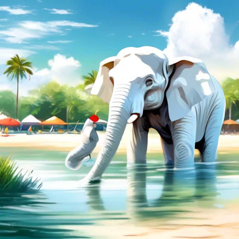 A table overflowing with fun, quirky, and surprisingly affordable White Elephant gifts under $1!