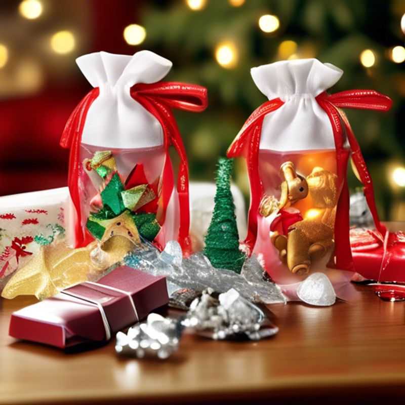 Idées de bas de Noël à moins d'un dollar
