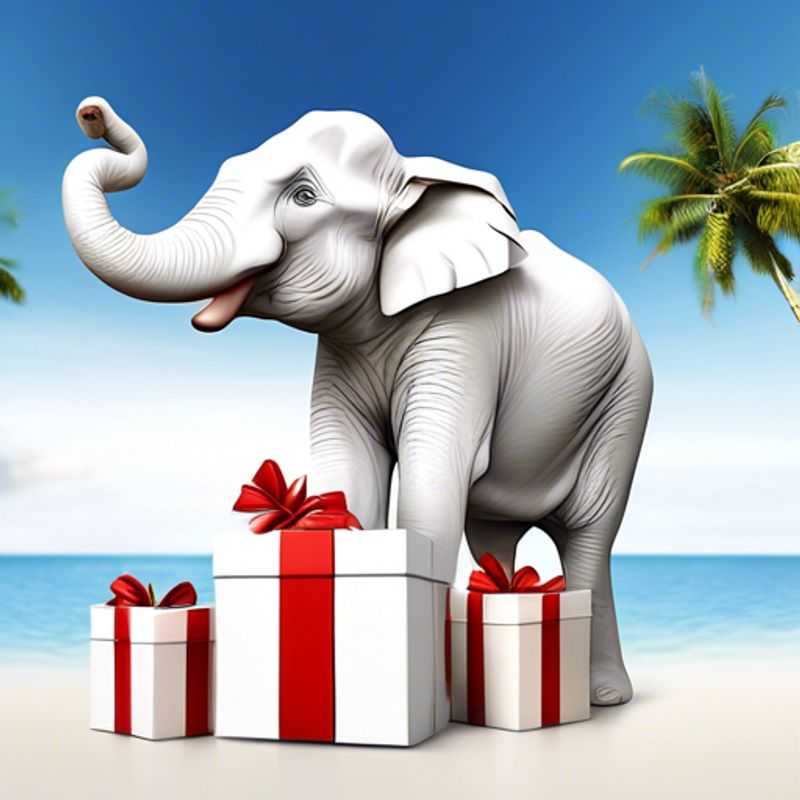 Witte Olifant Cadeaus onder €1 voor Cyber Monday