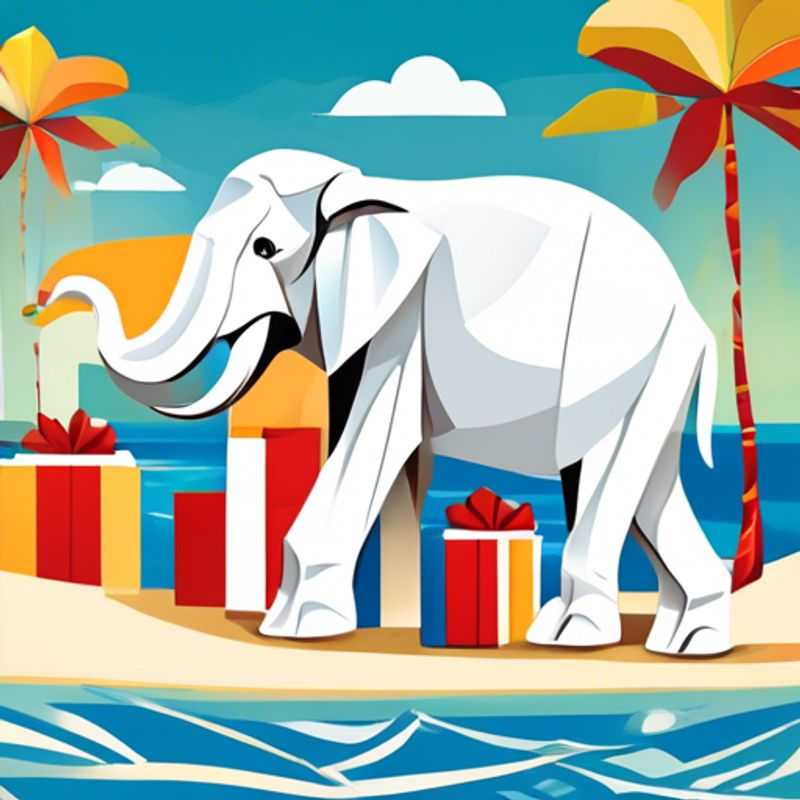 A table full of inexpensive and fun White Elephant gifts under $1.