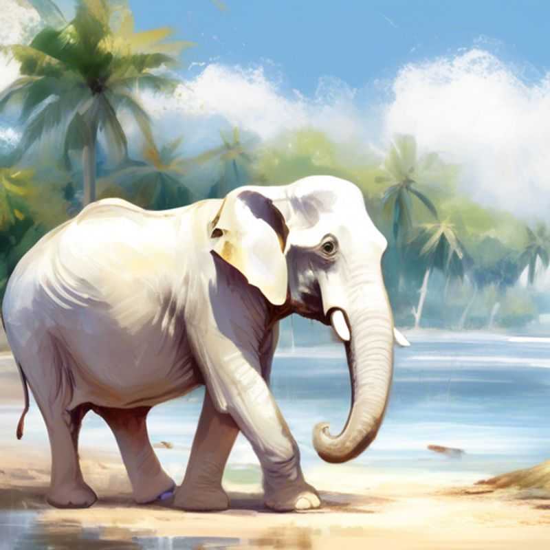 Witte Olifant Geschenken voor 1 Dollar