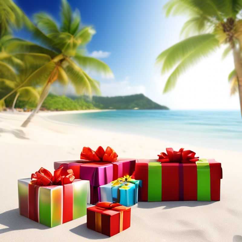 A colorful assortment of presents, all priced under $1, ready to bring holiday cheer on a budget.