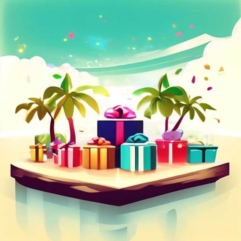 A colorful array of gifts under $1, perfect for stocking stuffers or small gestures.