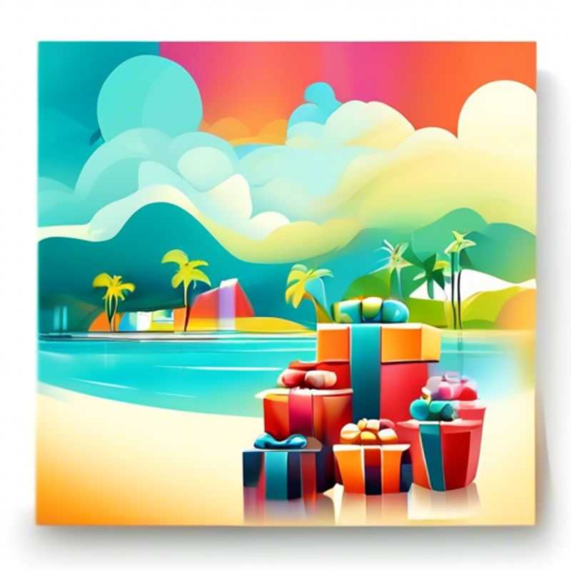 A table filled with an assortment of inexpensive gifts, all priced at just one dollar.