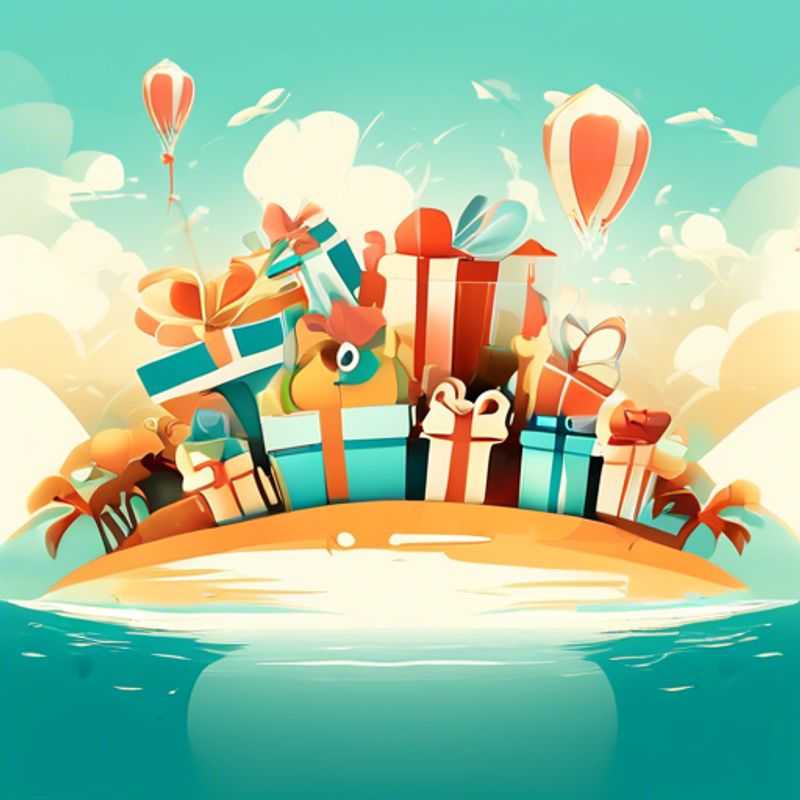 A collection of unusual and affordable gifts, all priced under one dollar.