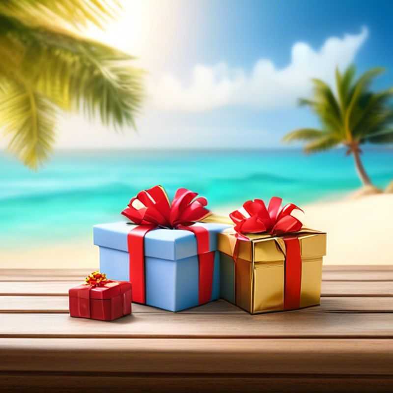 A colorful assortment of inexpensive gift ideas, all under $1.