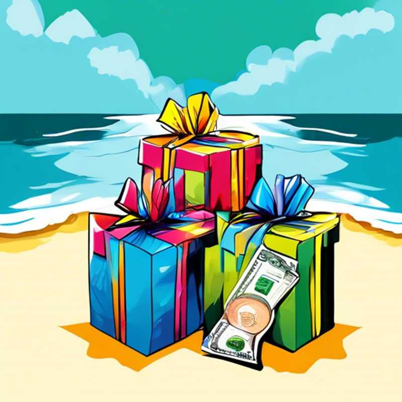 A colorful assortment of inexpensive gifts, perfect for coworkers, all priced at just $1.