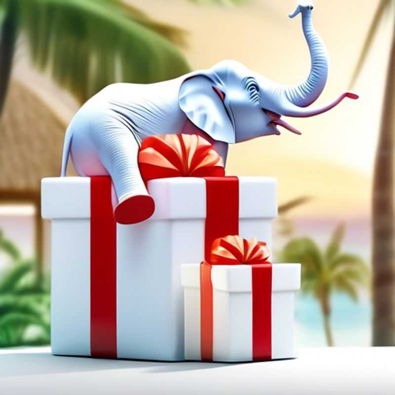 Explore as Seções de Liquidação em Lojas para Ideias de Presentes de Elefante Branco com Descontos Incríveis