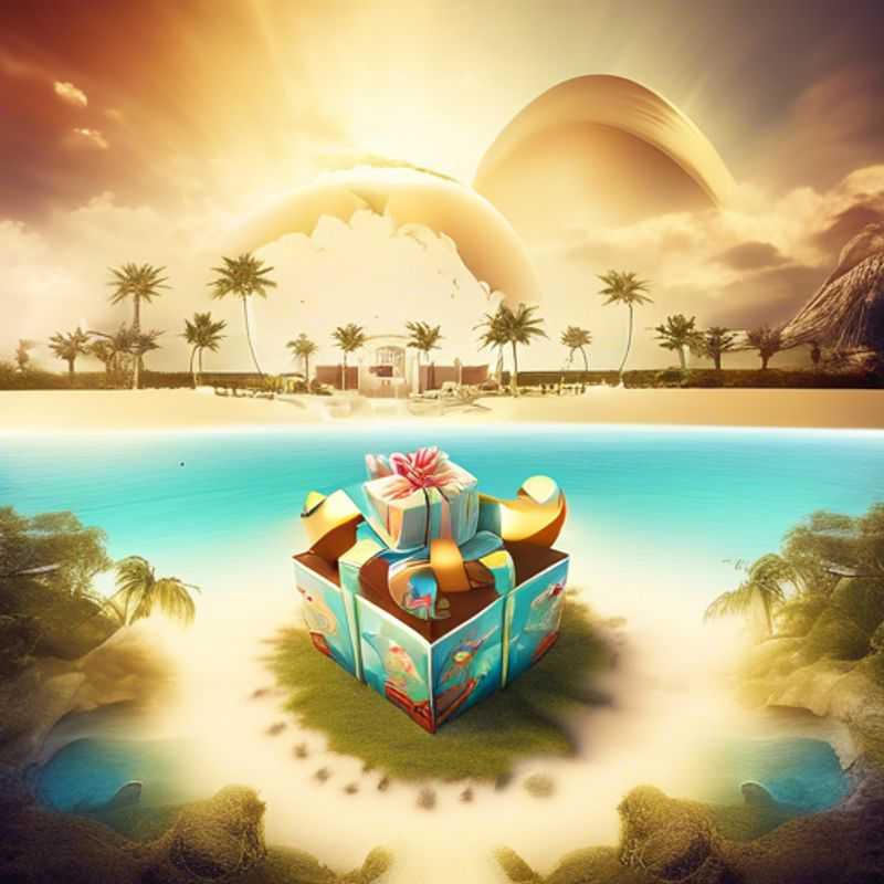 Een cadeau, klaar om te worden ingepakt!