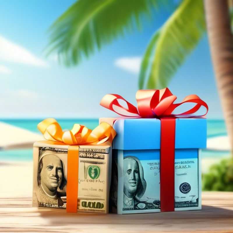 A pile of assorted, colorful gifts, each costing just $1.