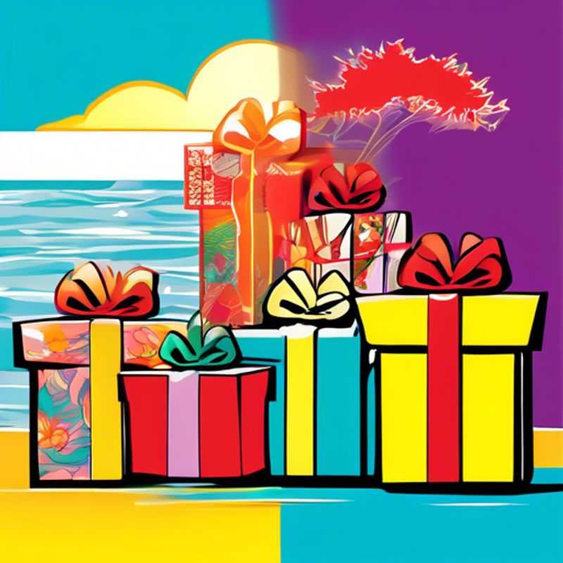 A colorful assortment of gifts, all priced at $1 or under, perfect for stocking stuffers or small thoughtful gestures.