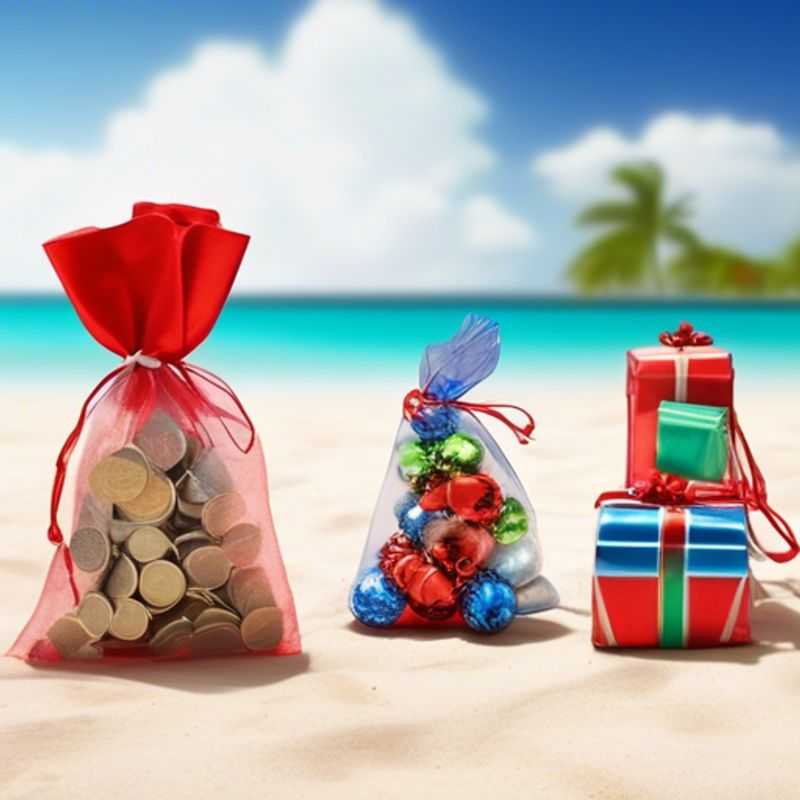 Calcetines de relleno para la Navidad por menos de 1 dólar