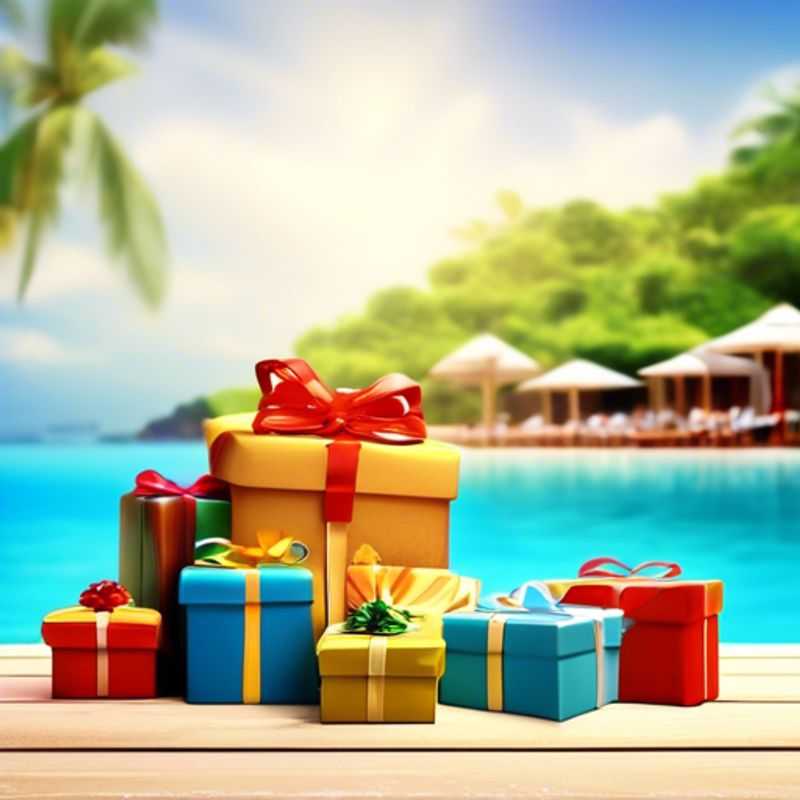 A colorful assortment of gifts, each priced below $1.
