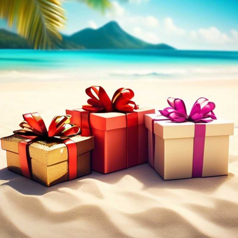 A colorful assortment of gifts, all priced under $1.