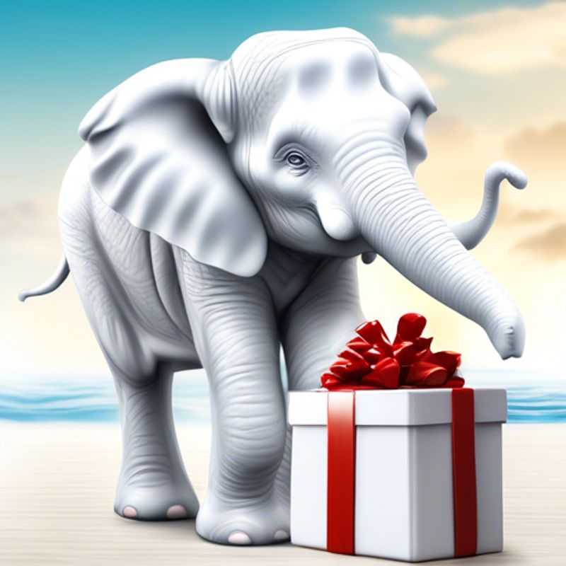 A mountain of white elephant gifts, all for just $1!