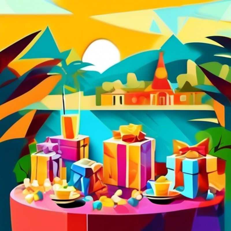 A colorful assortment of party favors, each priced under $1.