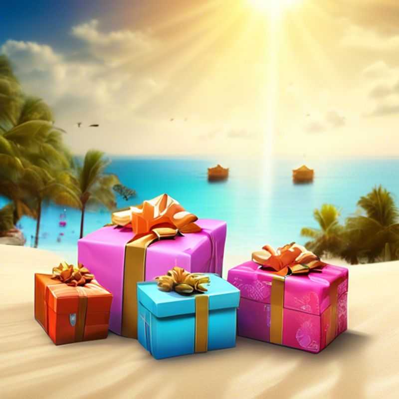 A colorful assortment of unique gifts, all under $1.