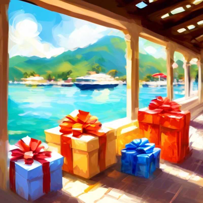 A colorful assortment of presents, all priced under $1.