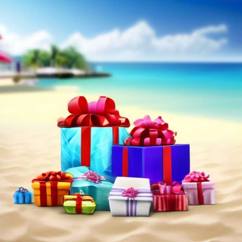 A close-up of a collection of unusual gifts, all priced under one dollar.