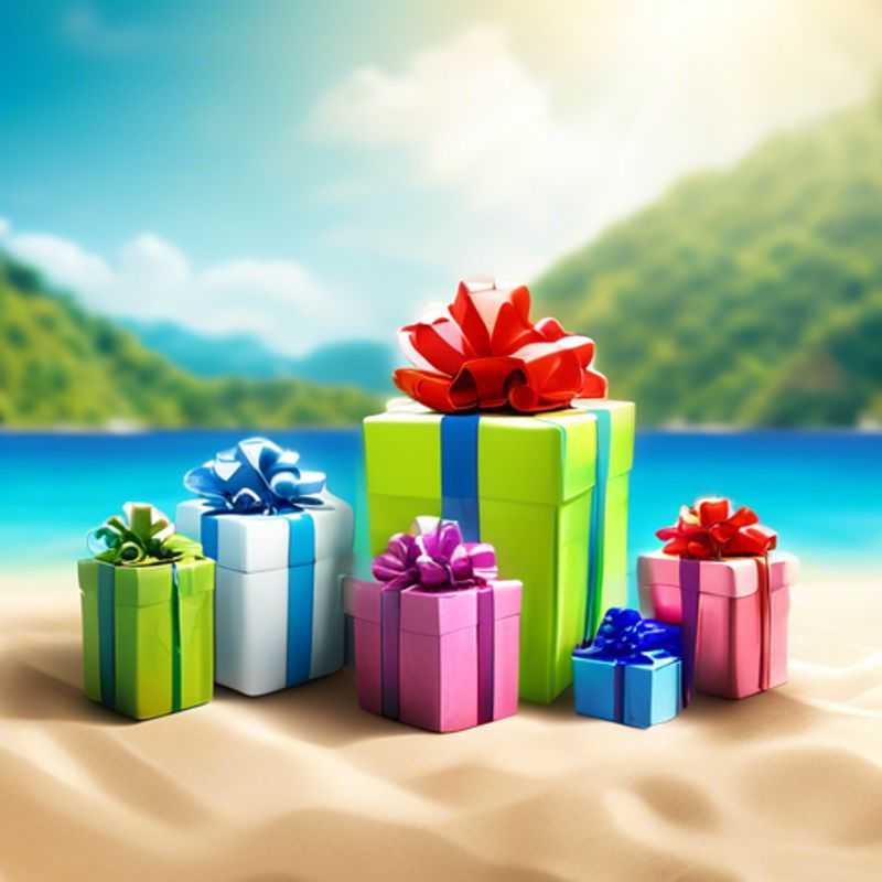 A colorful assortment of dollar store gifts, perfect for finding something unique and affordable.