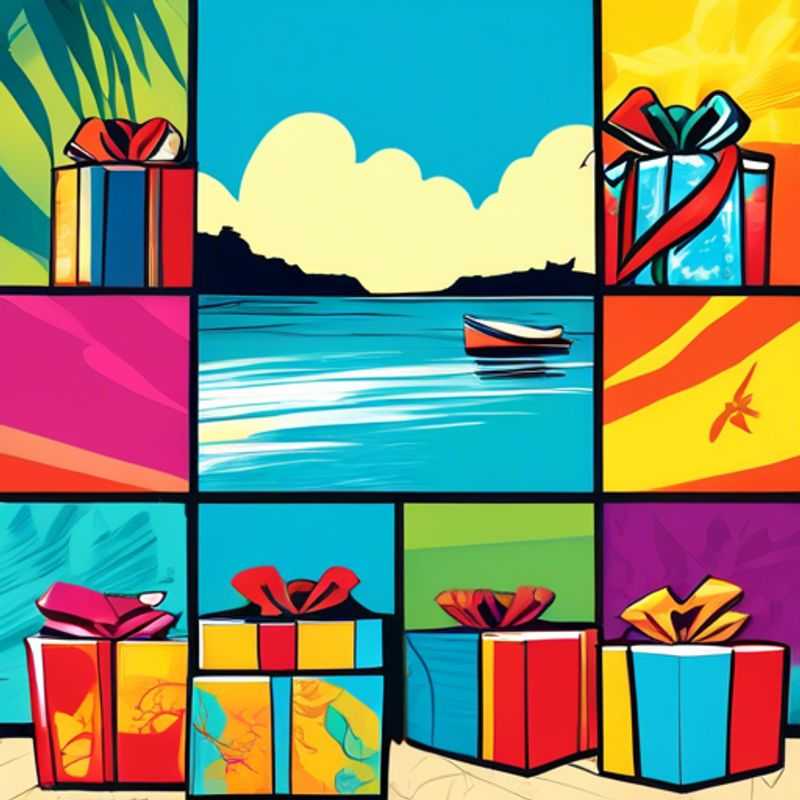 A close-up image of a variety of small gifts, all under $1, showcasing the affordability of finding thoughtful presents on a budget.