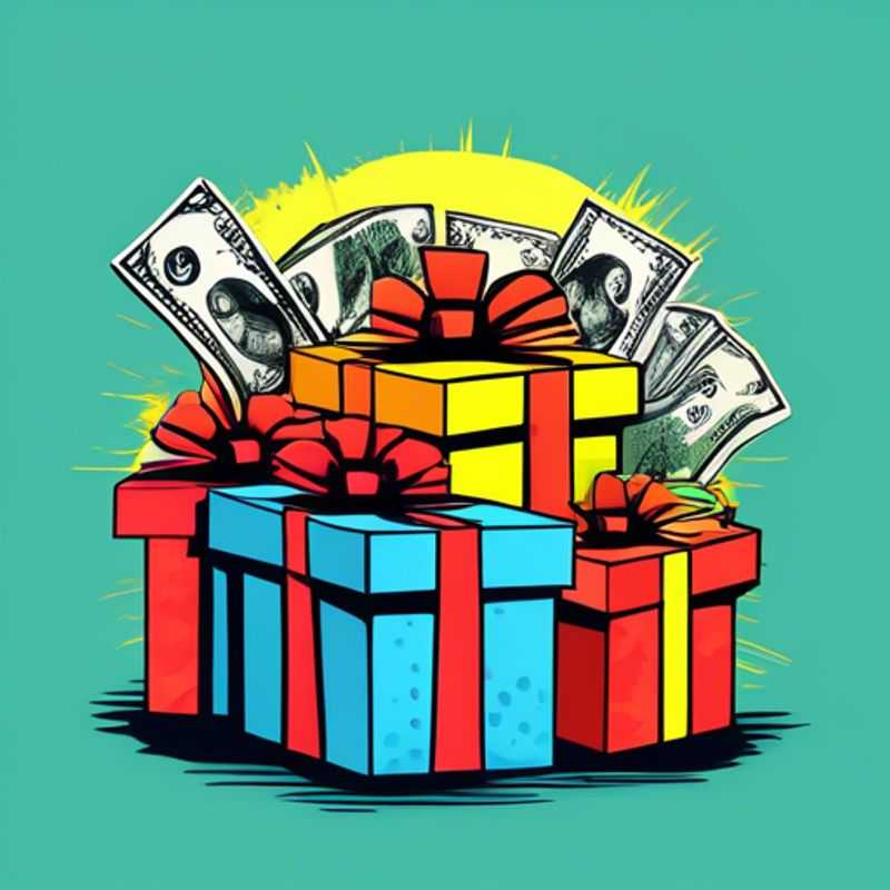 A colorful assortment of one dollar gifts, perfect for stocking stuffers or small surprises.