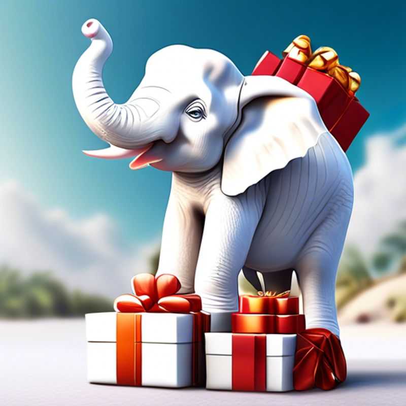 A table overflowing with fun, quirky, and surprisingly affordable White Elephant gifts under $1!