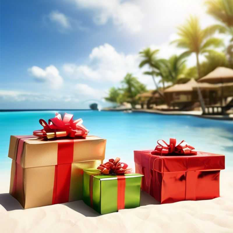 A colorful assortment of inexpensive presents, all priced under $1.
