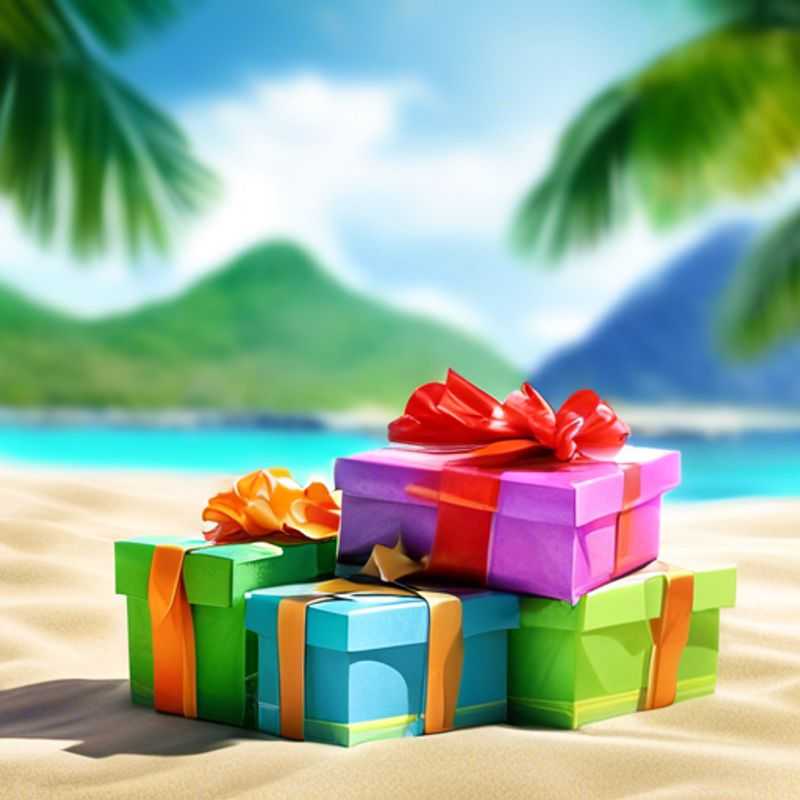 A colorful assortment of inexpensive gifts, perfect for coworker appreciation!