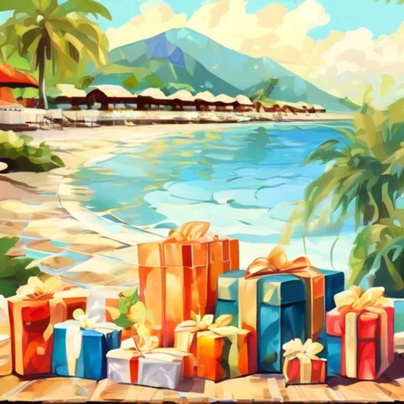 A table filled with colorful, inexpensive gifts, all for just $1 each!